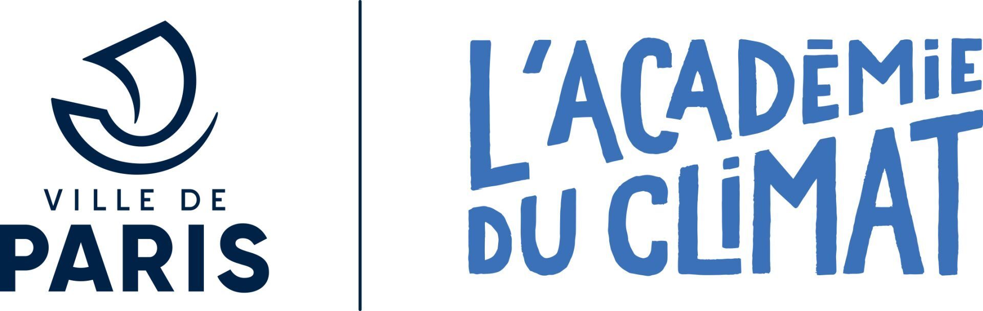 Logo Ville de Paris et Académie du climat